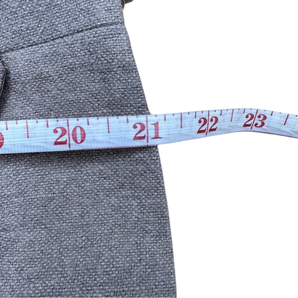 Spanner Cropped Beige Button Up Collard Coat Size… - image 8